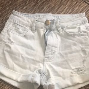American eagle high rise shorts.